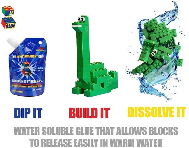 Le-Glue 50 ml temporary building block adhesive – Shark Tank USA product in Egypt