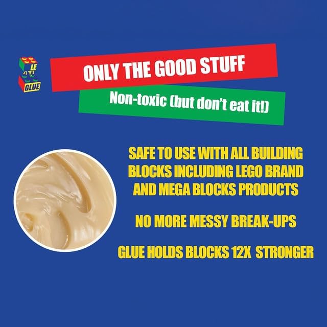 Le-Glue 50 ml temporary building block adhesive – Shark Tank USA product in Egypt