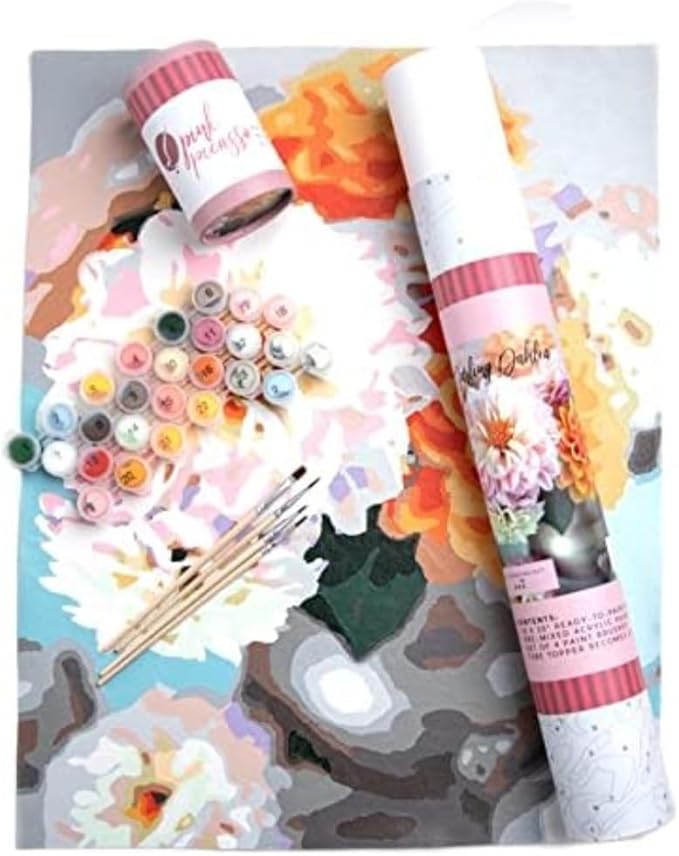 Pink Picasso Perfect Petals 16x20 paint by numbers kit – Shark Tank USA product in Egypt