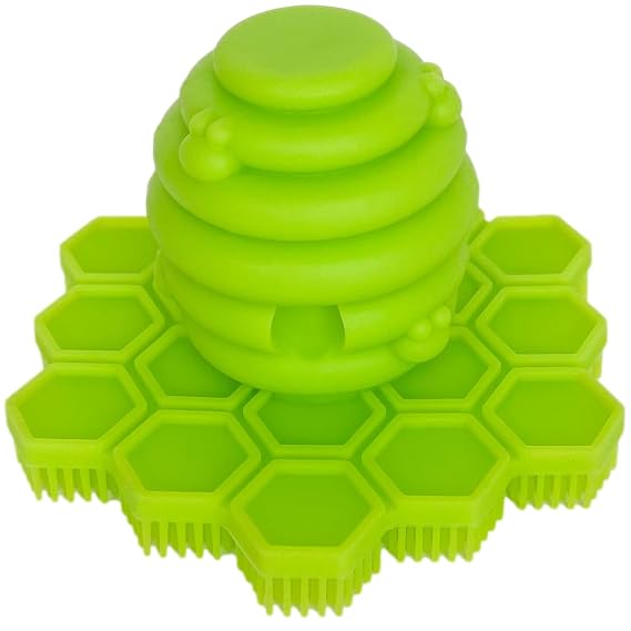 Big Bee Little Bee Original ScrubBEE yellow silicone bath scrubber – Shark Tank USA product in Egypt