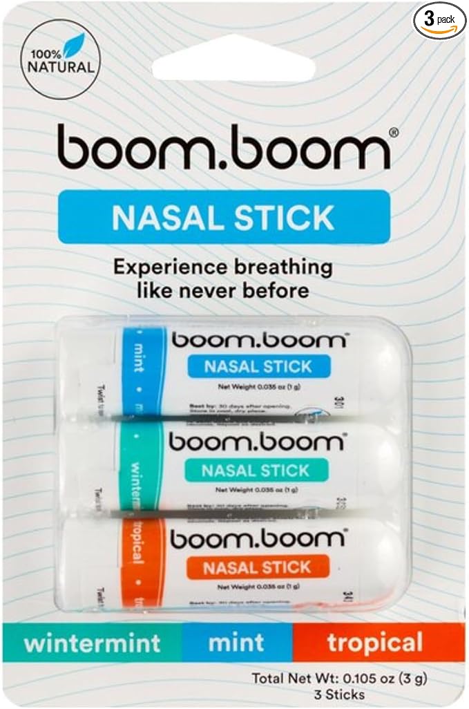 BoomBoom Mint nasal stick 3 pack – Shark Tank USA product in Egypt