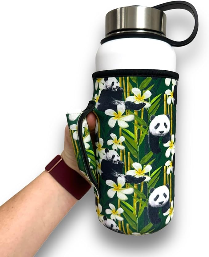 Lit Handlers 30oz neoprene tumbler sleeve with handle – Shark Tank USA product in Egypt