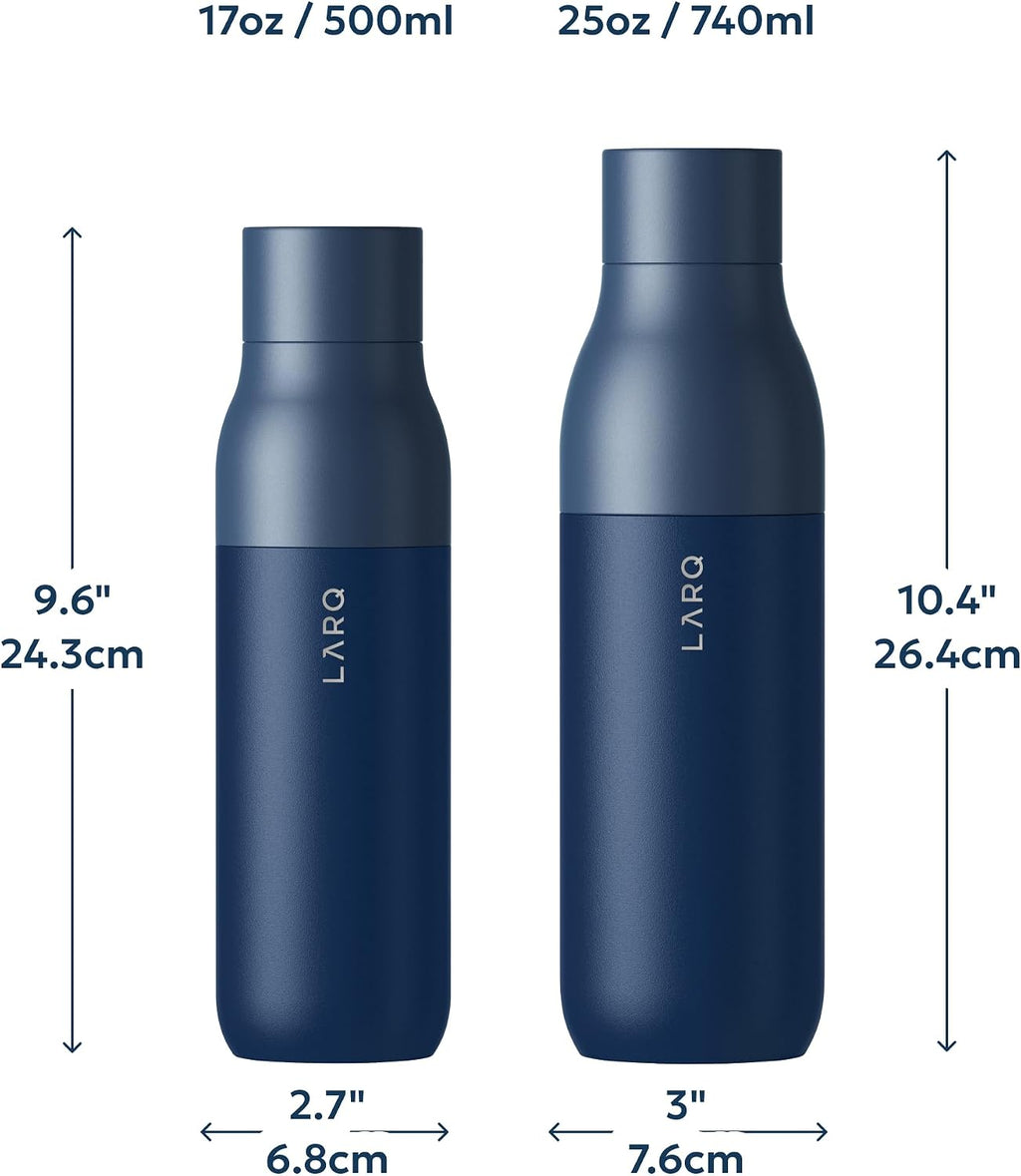LARQ Bottle PureVis Monaco self-cleaning water bottle – Shark Tank USA product in Egypt
