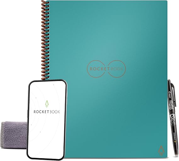 Rocketbook Wave blue reusable smart notebook – Shark Tank USA product in Egypt