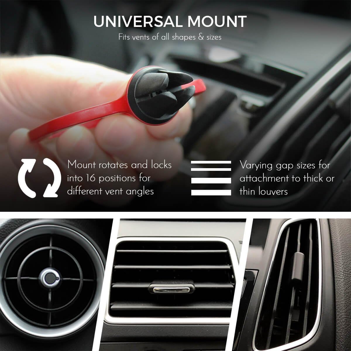Saucemoto Dip Clip black 2 pack car sauce holder – Shark Tank USA product in Egypt