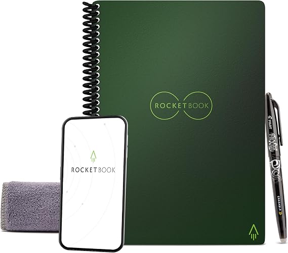 Rocketbook Wave blue reusable smart notebook – Shark Tank USA product in Egypt