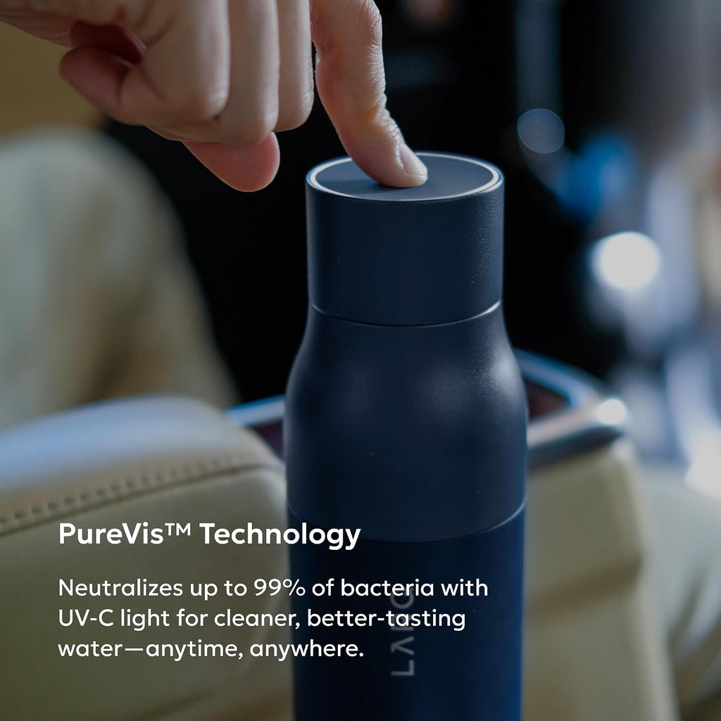 LARQ Bottle PureVis Monaco self-cleaning water bottle – Shark Tank USA product in Egypt