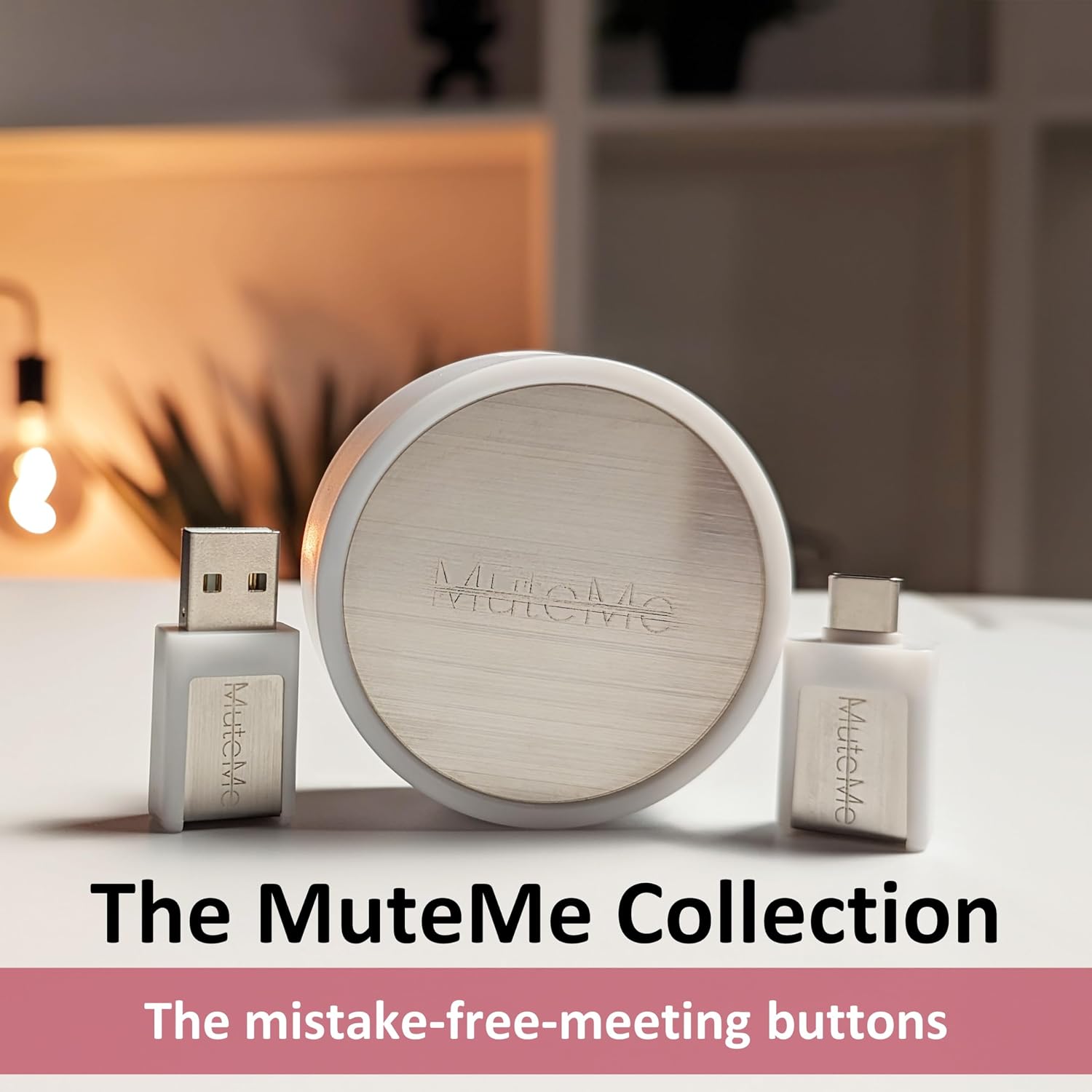 MuteMe Mini USB-A illuminated microphone mute button – Shark Tank featured brand in Egypt
