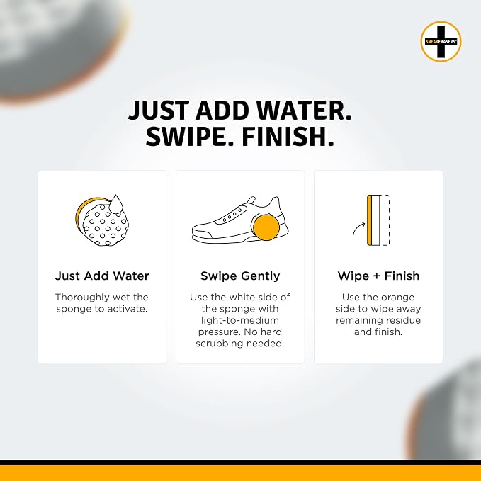 SneakERASERS Instant Sneaker Cleaner | As Seen on Shark Tank