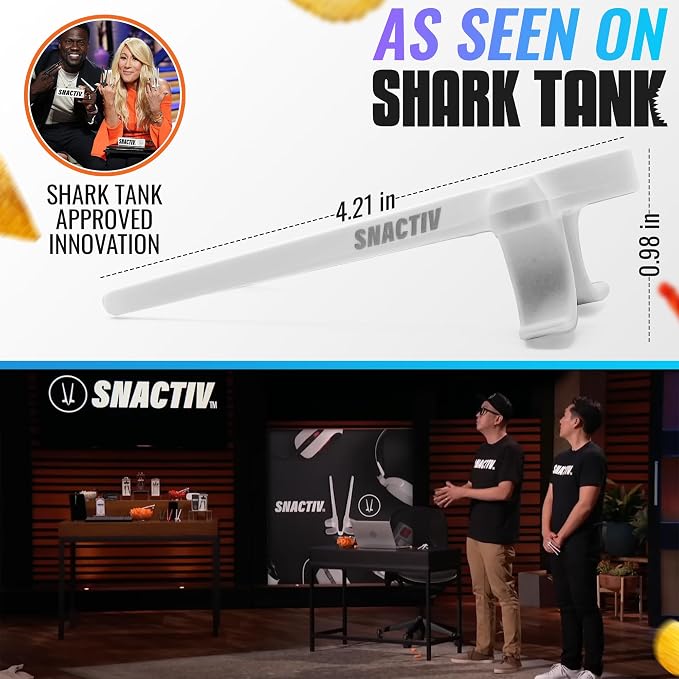 SNACTIV Pro Dark Mode black finger chopsticks – Shark Tank USA product in Egypt