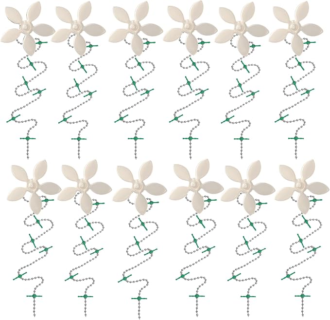 DrainWig White Daisy shower drain hair catcher 12 pack – Shark Tank USA product in Egypt