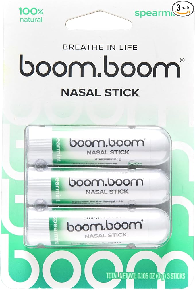BoomBoom Mint nasal stick 3 pack – Shark Tank USA product in Egypt
