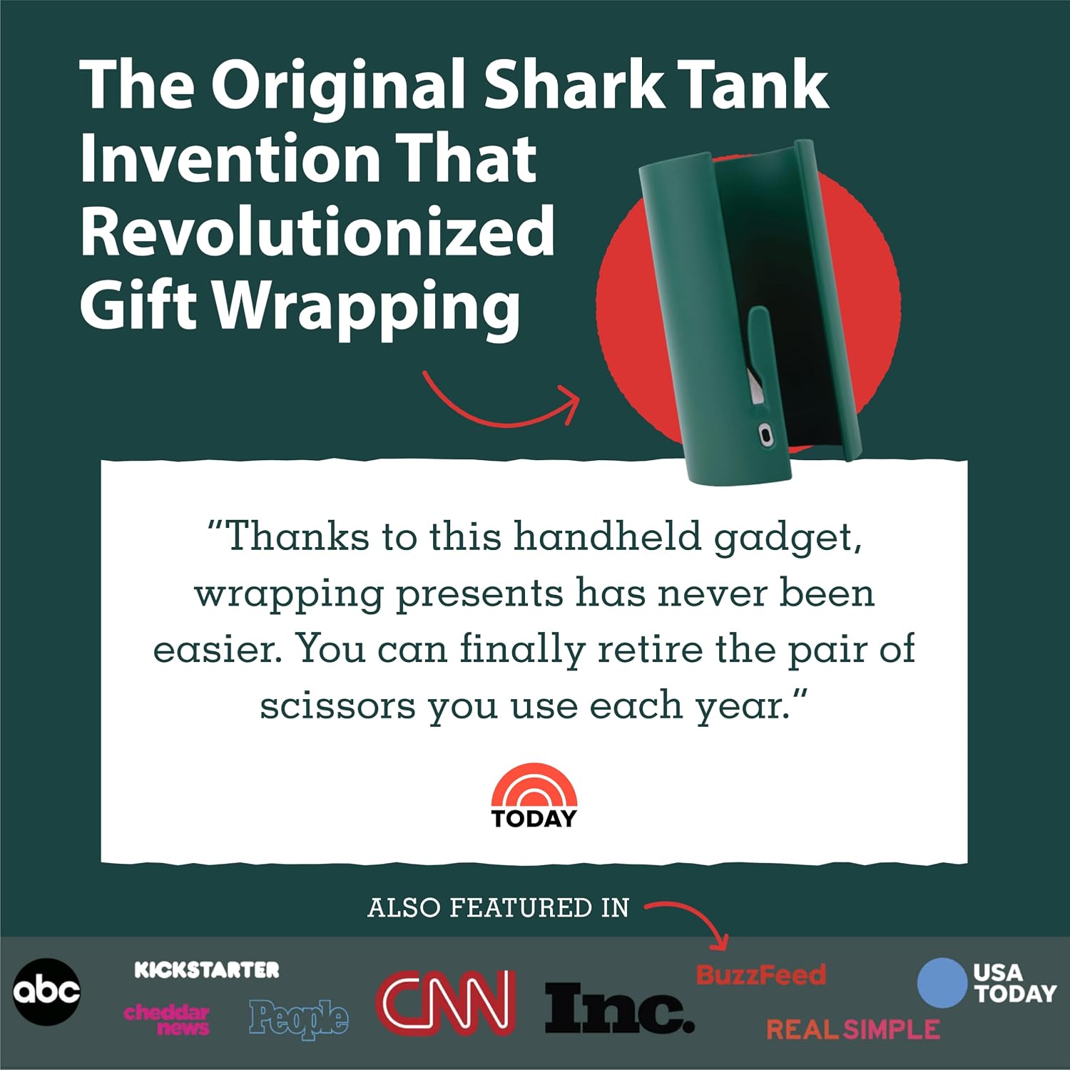 Little ELF green gift wrap cutter 2 pack – Shark Tank USA product in Egypt