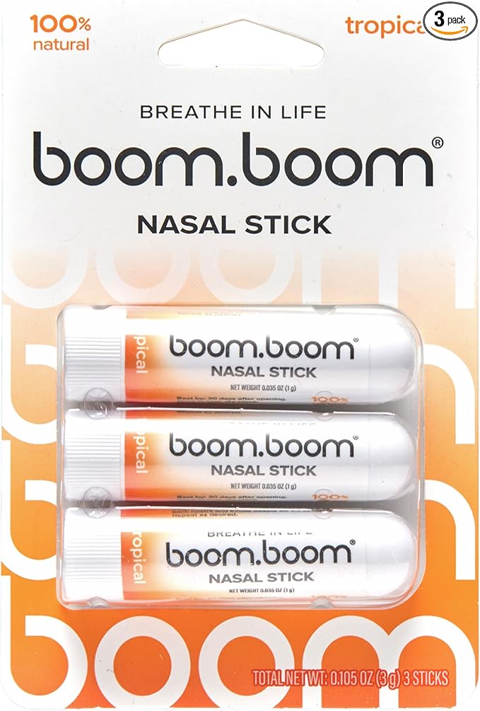 BoomBoom Mint nasal stick 3 pack – Shark Tank USA product in Egypt