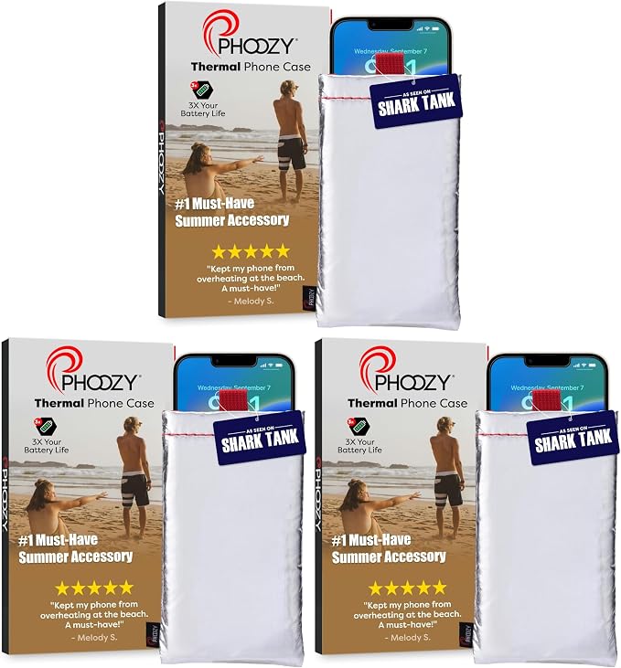 PHOOZY Apollo silver thermal phone capsule – Shark Tank USA product in Egypt