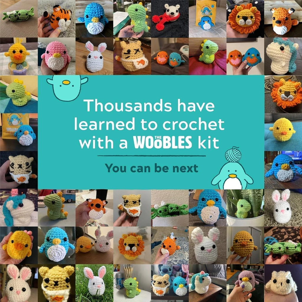 The Woobles Pierre the Penguin beginner crochet kit – Shark Tank USA product in Egypt