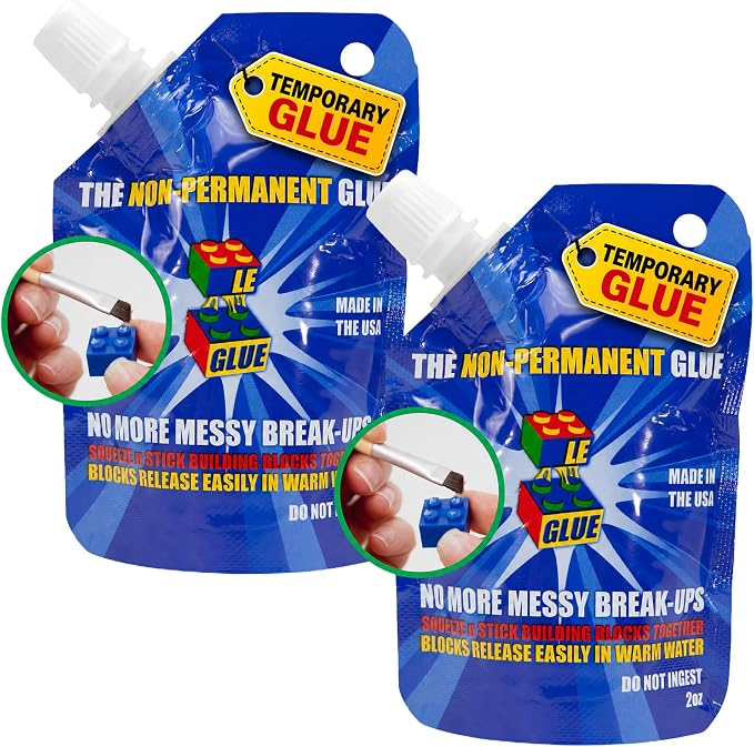 Le-Glue 50 ml temporary building block adhesive – Shark Tank USA product in Egypt