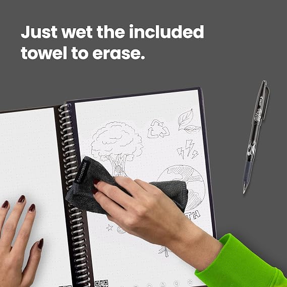 Rocketbook Wave blue reusable smart notebook – Shark Tank USA product in Egypt