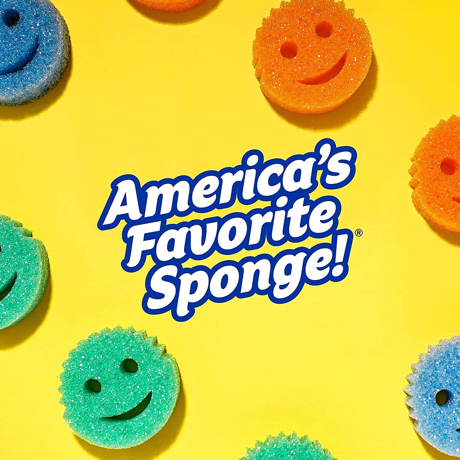 Scrub Daddy Original yellow FlexTexture scrubber sponge – Shark Tank USA product in Egypt