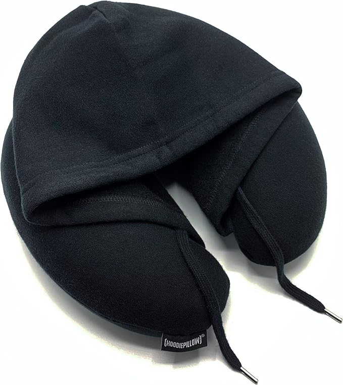 HoodiePillow inflatable hooded travel neck pillow – Shark Tank USA product in Egypt
