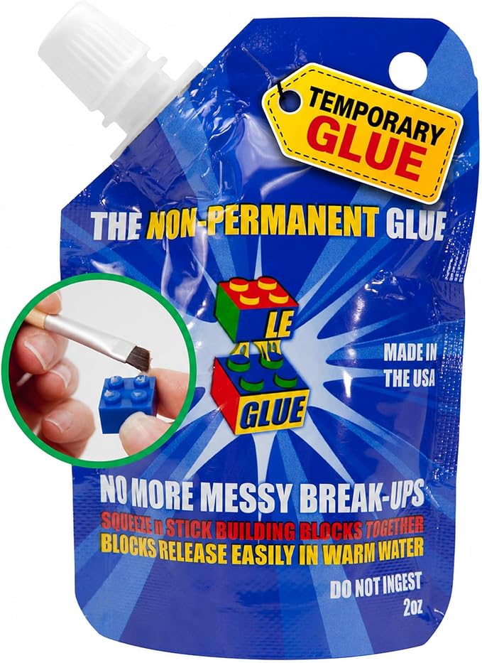 Le-Glue 50 ml temporary building block adhesive – Shark Tank USA product in Egypt