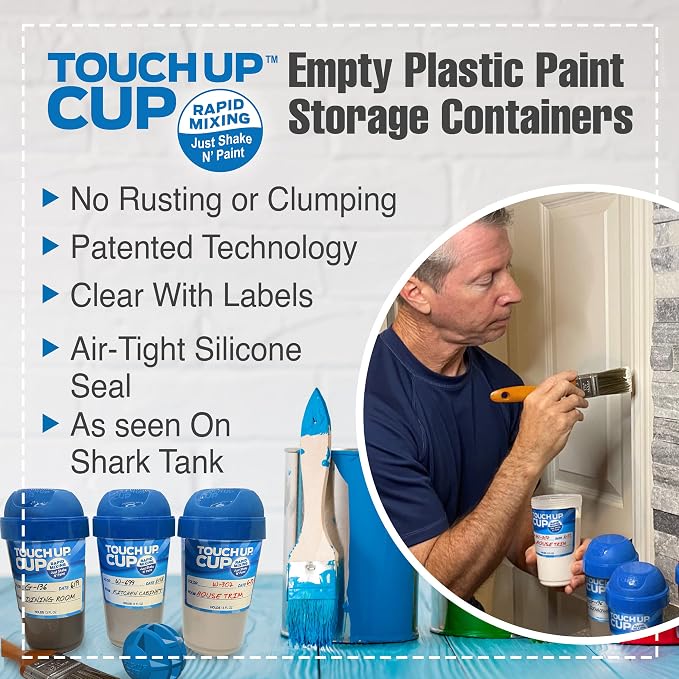 Touch Up Cup 3 pack paint storage containers – Shark Tank USA product in Egypt