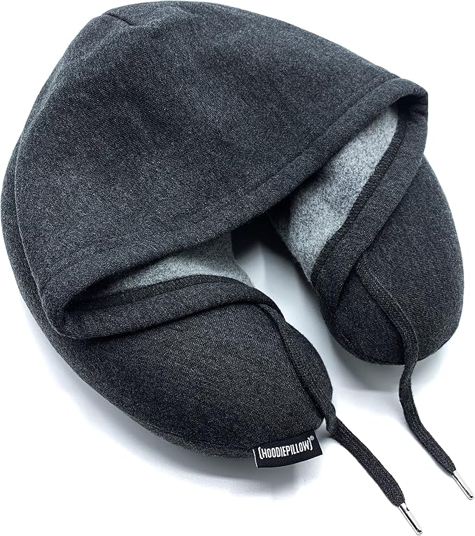 HoodiePillow inflatable hooded travel neck pillow – Shark Tank USA product in Egypt