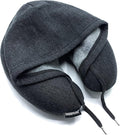 HoodiePillow Inflatable Travel Pillow | Hooded Neck Pillow | As Seen on Shark Tank