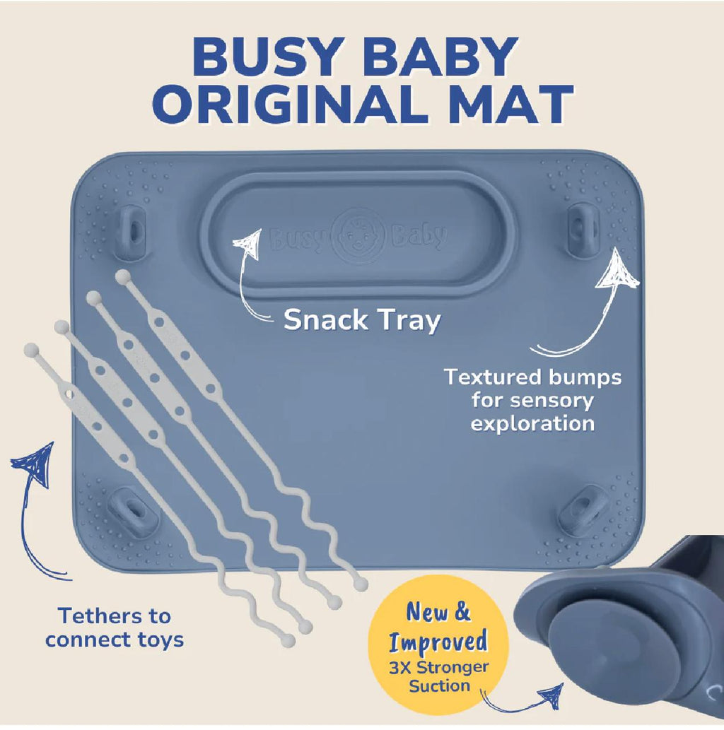 Busy Baby Mat | Silicone Baby Placemat | As Seen on Shark Tank