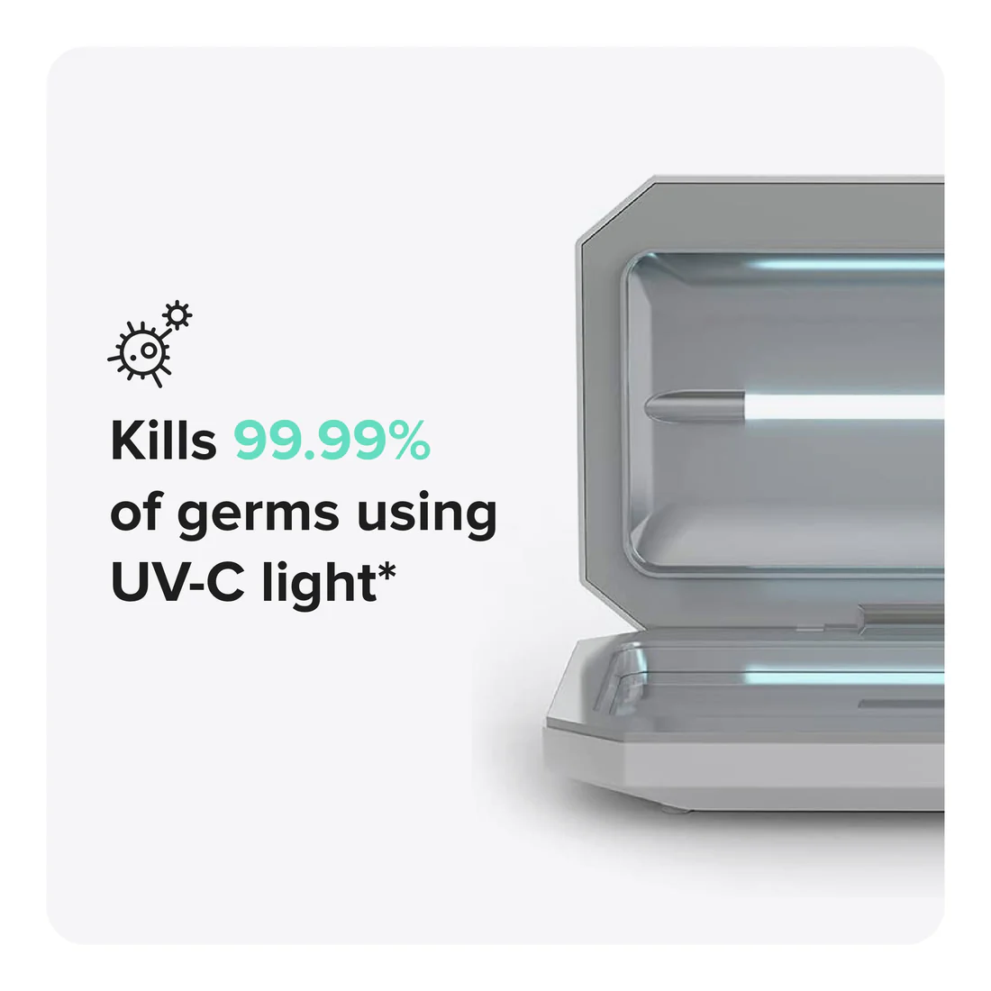 PhoneSoap 3 - UV Phone Sanitizer & Charger